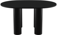 Black Oak Siena Coffee Table - Oblong